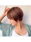 ショートボブ/シースルー/顔周り/30代40代50代/渋谷