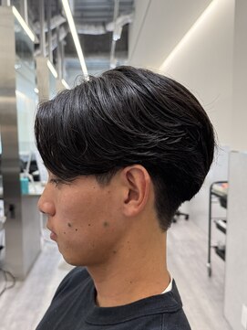 ビカムメンズヘアー 栄店(become men's hair) フェザーパーマニュアンスパーマ名古屋栄