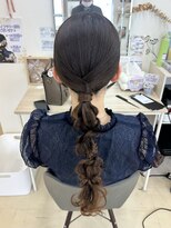 ベルデイズ 関内店(BELDAYS) 編みおろしヘア