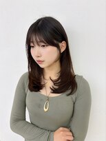 コアレス キョウト(COALESS kyoto)&nbsp;韓国ヘア/レイヤーカット/レイヤー/顔まわりカット/前髪カット