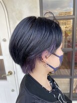ボク(BOKu)&nbsp;インナーカラー（ブルーブラック&バイオレット）