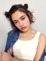 ラグ(log)&nbsp;ダサ可愛ハーフツインシニヨン