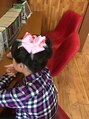 美容室 バンブー(BAMBOO)&nbsp;久々の七五三セット。ちょっと恥ずかしい？