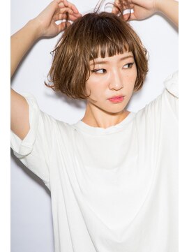 カッファ 東銀座(CUFFA) 【CUFFA】Aラインボブショートバング東銀座【カッファ】