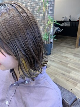 エウレカ(EUREKA) イエローインナーカラー