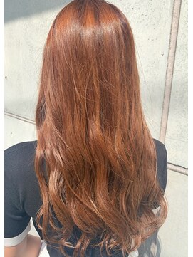 ノース イースト 高円寺店(north east) 【northeast高円寺】オレンジカラー/オレンジヘア