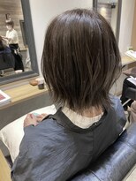 ラボヌールヘアー 札幌店(La Bonheur hair etoile) ◆・ 無造作！グレージュ＊グレー強め ・◆