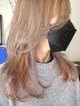 ラック 津田沼(LUCK) LUCK ハイベージュ×インナーカラー