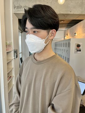 バイフィフス 原宿/表参道(by fifth) ◇センターパート ニュアンスパーマ 韓国ヘア