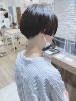 モリオフロムロンドン 松戸店(Morio from London)&nbsp;【松戸 岩口】センターパート刈り上げハンサムショート