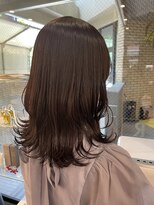 アールヘア ナチュラルアンドオーガニックサロン レイヤーミディアム【オーガニックショコラブラウン】