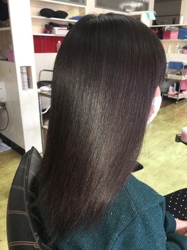 エルモア美容室 ナチュラルストレート