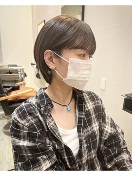 アスラン(ASLAN) [ASLAN]ショートボブ/耳かけ/目立たせないハイライト