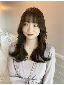 カシェ マエノヘタ(Cashe'e MAENOHETA) ふんわりオリーブカラー