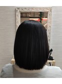 縮毛矯正×トリートメント
