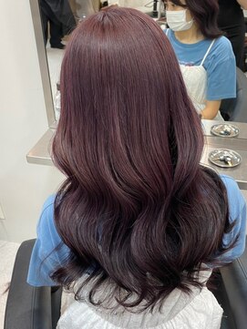 ベレーザシェルト(Beleza scelto) 478４ブラックアッシュシースルーバングパープルブラックヘア