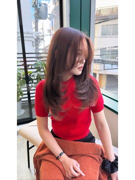 ミント 鳳(Mint.) 20代 30代 40代 くせ毛風パーマブルージュナチュラル透明感