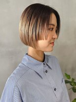 ハウ 心斎橋(how)&nbsp;ミニボブ/ショート/ショートヘア/前下がりボブ/ぱつっとボブ
