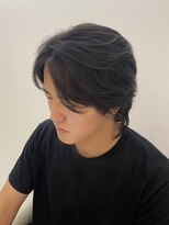 ゼンコー オモテサンドウ(ZENKO Omotesando)&nbsp;韓国マッシュウルフツイストニュアンスパーマセンターパート