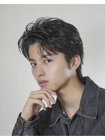 オーシャントーキョー 渋谷神南(OCEAN TOKYO) 黒髪ショートセンターパート