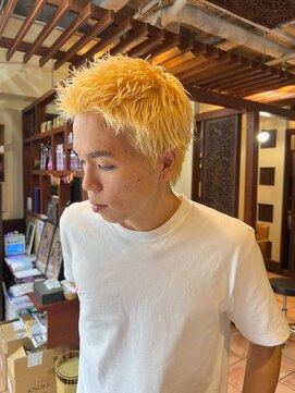 ヘアーフィックス リュウアジア 越谷店(hair fix RYU Asia) 【RYUAsia越谷店】スパイキーショート × 抜きっぱなし