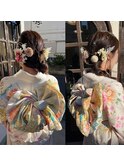 成人式　20歳の集い　編み下ろし