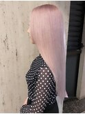 ホワイトピンク/くすみピンク