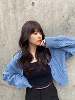 サンプラス(san+)&nbsp;【マユコ】ウェーブヘア小顔レイヤーロングくびれヘア