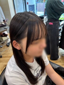 アルター(aL ter) 【前髪矯正】暗めカラー/グランマッシュ/デザインカラー/中島
