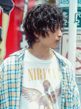 ライラ(Lyla) men's［salonLyla］グランジツイスパマッシュウルフ