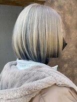 ヘアースペースブルーム プリュス 石橋店(HAIR SPACE BLOOM plus) 石橋/ブルーカラー/白髪ぼかし/ケアブリーチ/髪質改善ケア