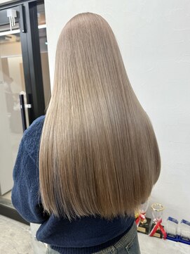 ソソ(soso) ボブ/レイヤー/ミルクティーベージュ/メンズ/20代