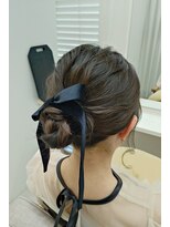 シーク センター南店(seek)&nbsp;リボンお団子アップ