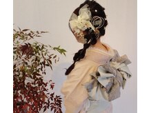 ヘアーメイクグロワール(HAIR MAKE GLOIRE)の雰囲気（ヘアセット・成人式・結婚式の着付も承ります。）