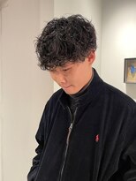 ブロック ジャポン(bloc japon)&nbsp;メンズパーマ ルーズパーマ　メンズショート/池田佑輔