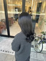 アース 岐阜店(HAIR&MAKE EARTH)&nbsp;ネイビーブラック