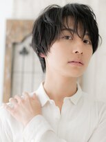 モッズヘア メン 上尾東口店(mod's hair men)&nbsp;シャドウパーマニュアンスデザイン黒髪ルーズショートT上尾