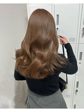 リコヘアー(LiCO HAIR) 那覇/イメチェン/ピンクベージュ/アンブレラカラー/前髪