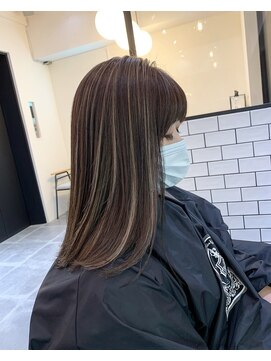 salon de MiLK 札幌大通店【サロン ド ミルク】 ギャルに見えない大人ハイライト！