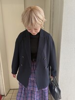 ヘアーデザイン シュシュ(hair design Chou Chou by Yone)&nbsp;ミルクティーカラー