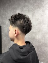 スピン 本八幡(SPIN)&nbsp;MEN’S HAIR/サーフカール/刈り上げセンターパート/本八幡