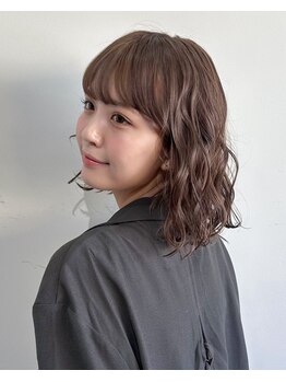 パークバイアンアミ(PARC by Un ami)の写真/【パーマヘアで時短もトレンドも◎】今の髪型に飽きたらこなれ感のあるパーマで結んだ時もかわいいを実現♪