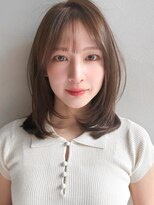 リヤン 表参道(lyann)&nbsp;ワンカールセミディモテ髪くせ毛風カールナチュラルショートF