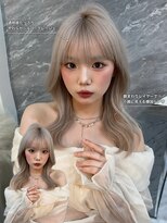 ラビス 池袋(Lovis)&nbsp;《鳥越》ミルクティーブロンド/ダークグレー/ワンホンレイヤー