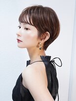 ハウスアンドヘアーワークス(House&Hair works) 前髪長め 大人小顔ショート 30代40代50代 藤沢