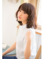 アリエッタ(aRietta)&nbsp;サマーロブ/大人ガーリー/フェミニン/透明感/重めバング/銀座