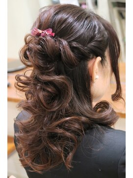 桜ギンザ (Ginza) ハロウィンハーフアップ♪