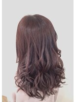 ネオリーブアオバ 高田馬場店(Neolive aoba)&nbsp;艶感たっぷりピンクブラウン　高田馬場　美容室