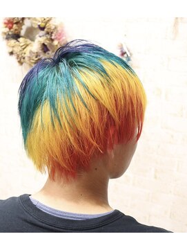 ラピッツヘアデザイン(la Pitt's hair design) rainbow color【ラピッツ】