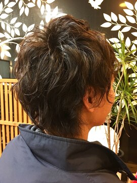 ヘアーボックス メリー(Hair box Merry) ウルフパーマスタイル